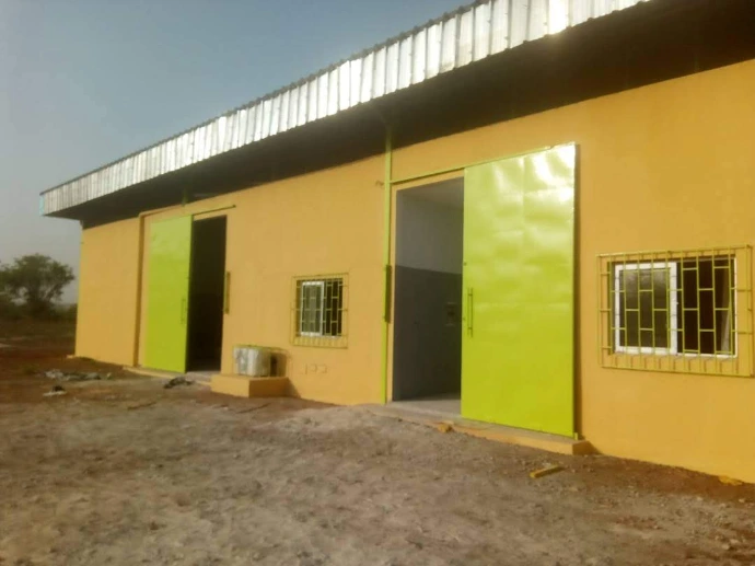 Construction d’un magasin de stockage agricole de 150 tonnes à Minignan